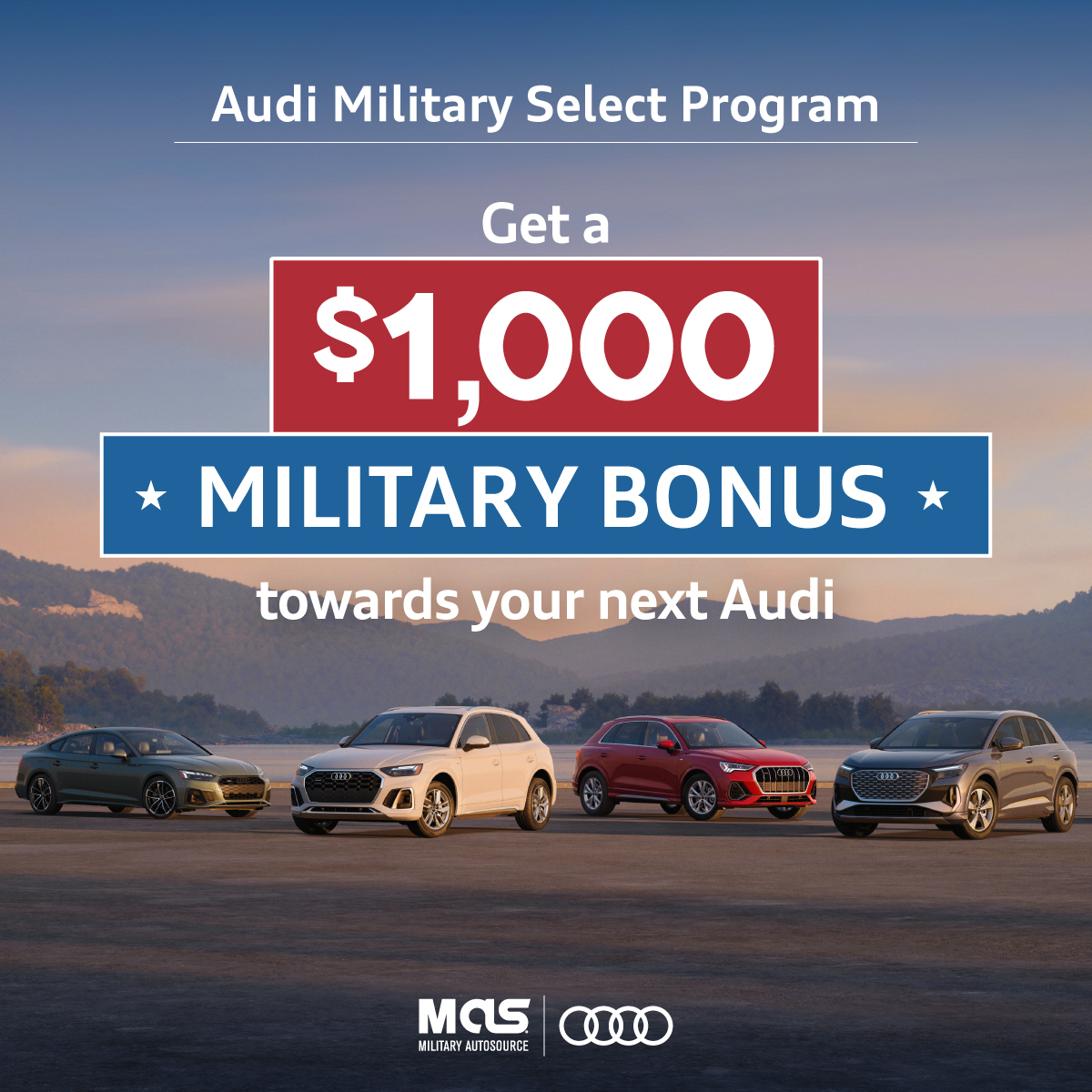 Audi Military Select Program